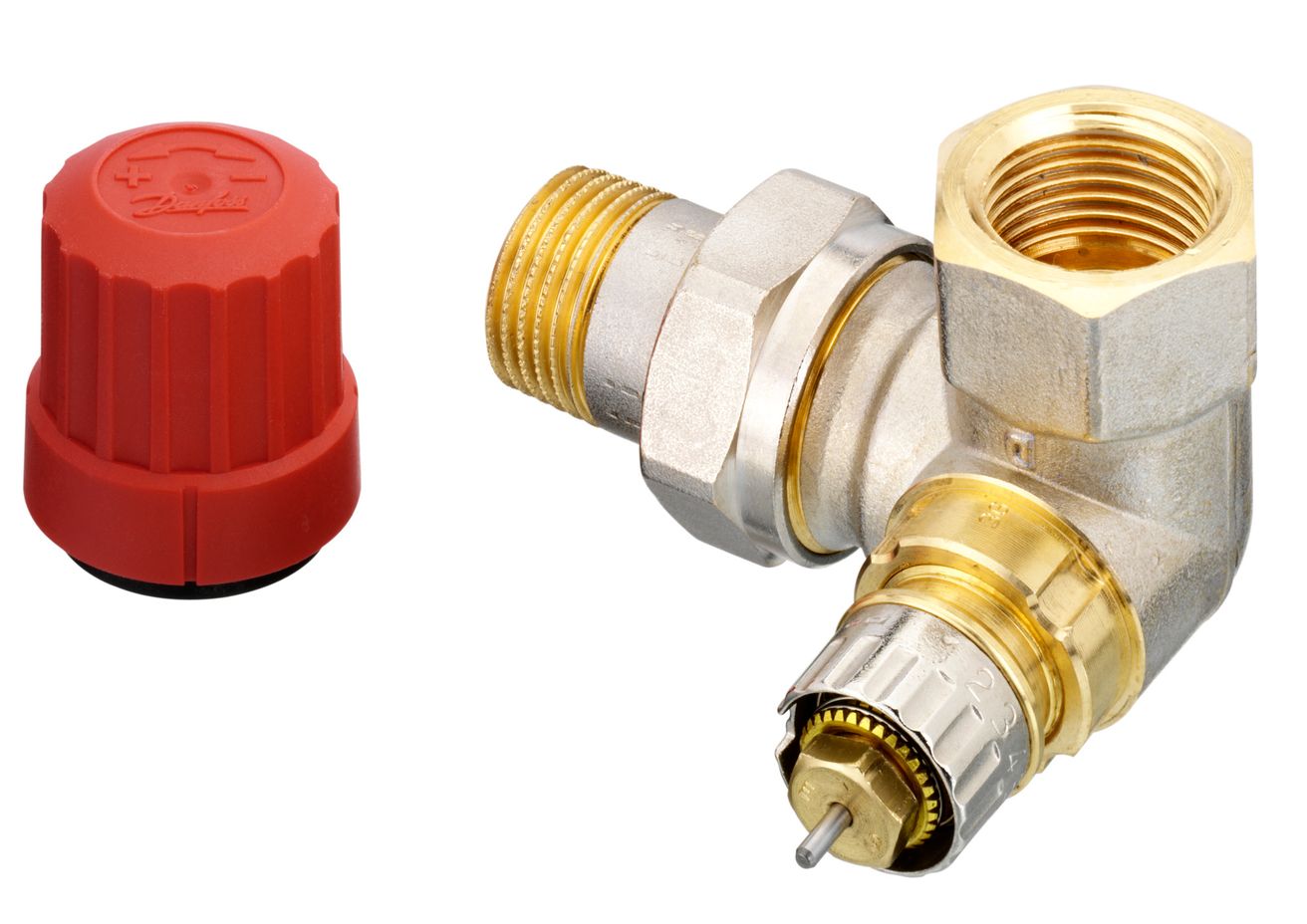 Danfoss 013G0234 Připojovací ventil úhlový, levý