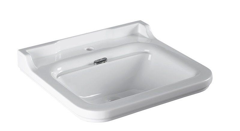 Kerasan Waldorf Keramické umývadlo 60x55 cm, biele 4140K1