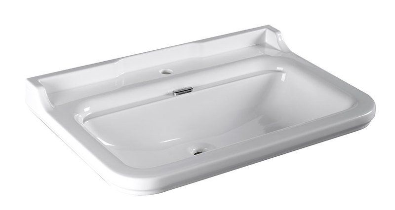 Kerasan Waldorf Keramické umývadlo 80x55 cm, biele 4141K1