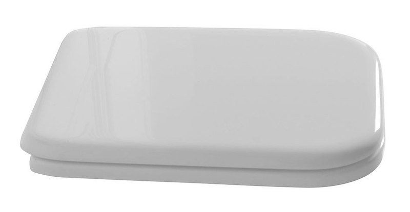 Kerasan Waldorf Záchodová doska Soft Close, polyester, biela/bronzová 418601