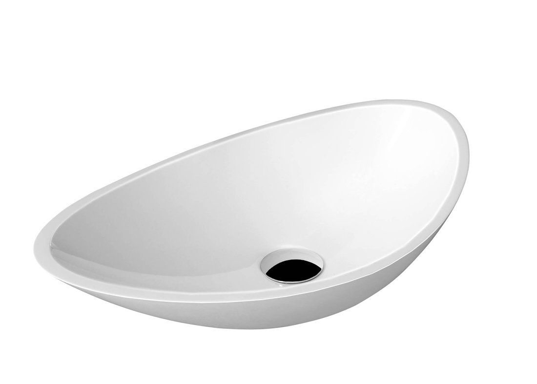 Sapho Rosseta Umývadlo 56,4x32,3 cm, biele RS564