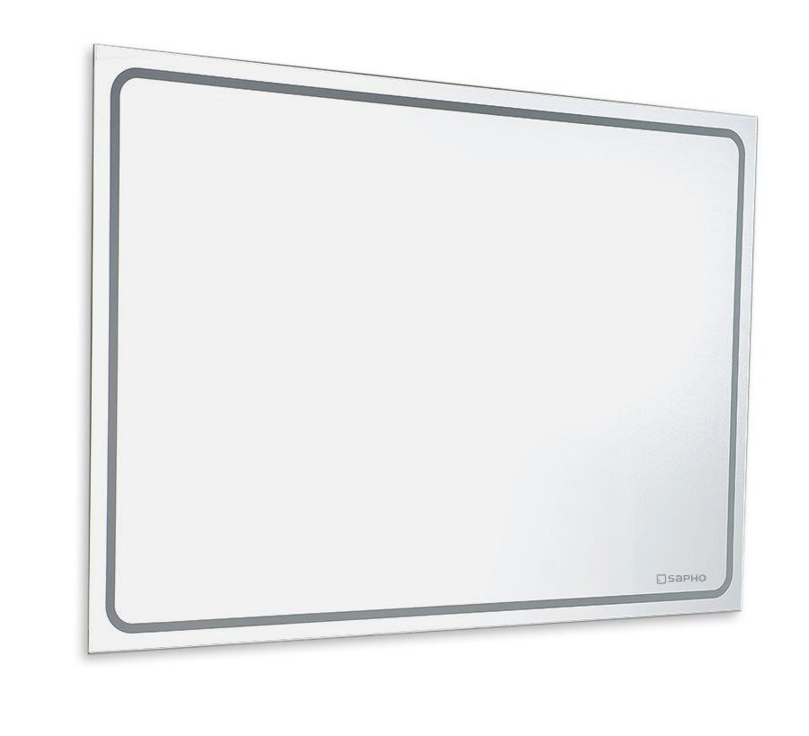 Zrkadlo Sapho Gemini 150x55 cm s osvetleným okrajom LED, GM150