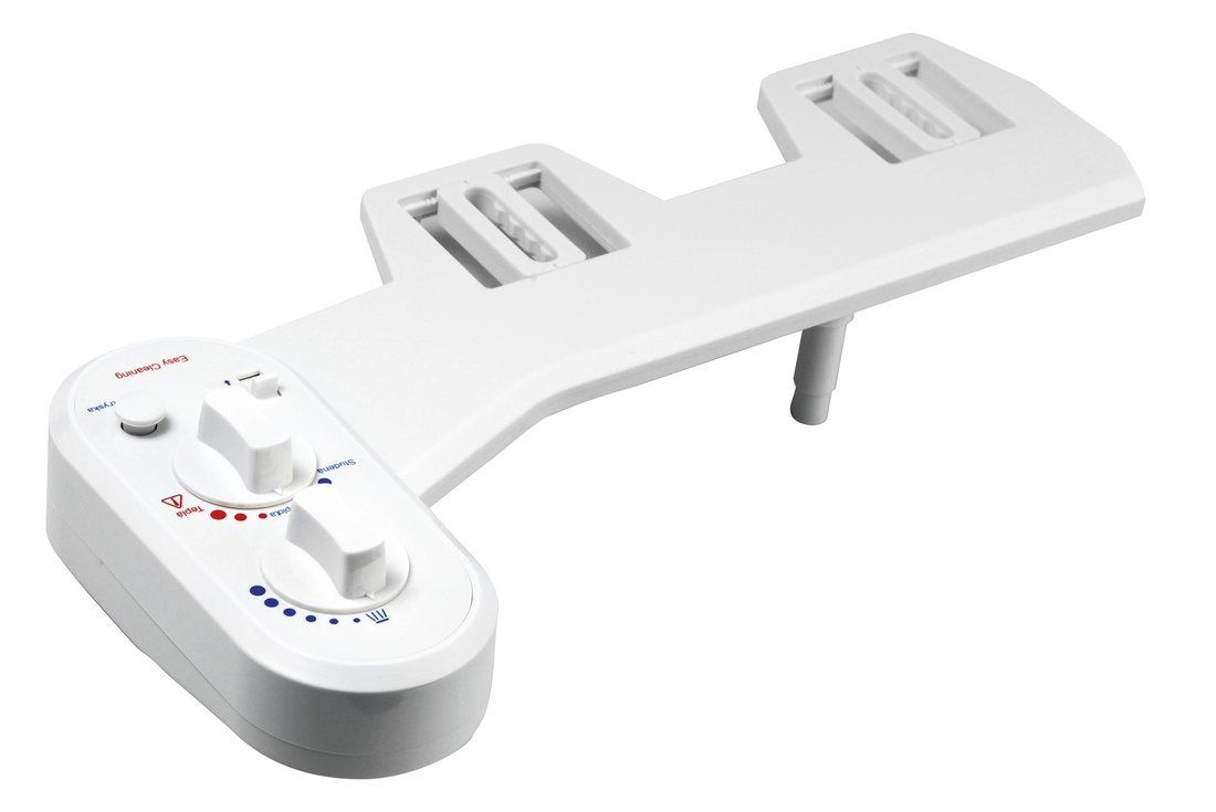 Aqualine Easy Cleaning Prídavný bidet na studenú a teplú vodu, biely MT101