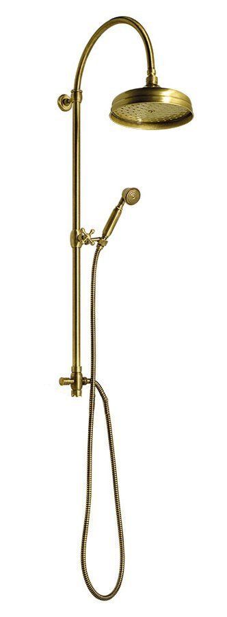 Sapho Antea Sprchový stĺp na pripojenie k batérii, bronz SET036