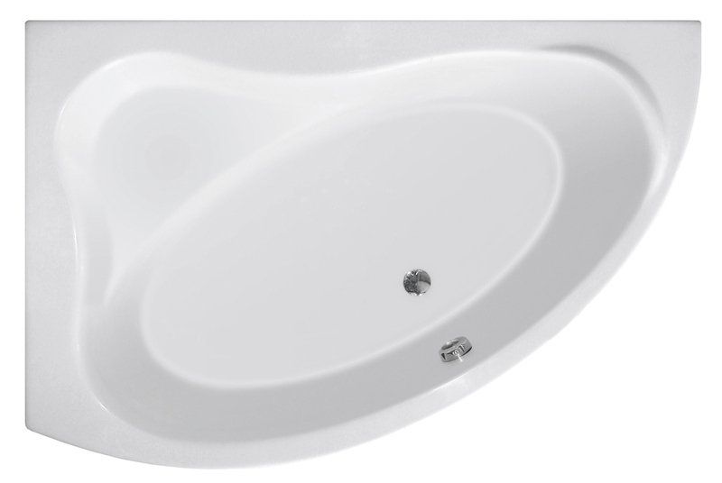 Vaňa Aqualine 150x90 cm, ľavá - biela G1590