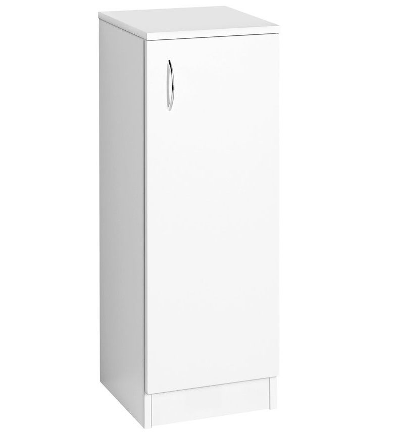 Aqualine Simplex Eco Spodná skrinka 30 x 86 cm, biela matná SIME340