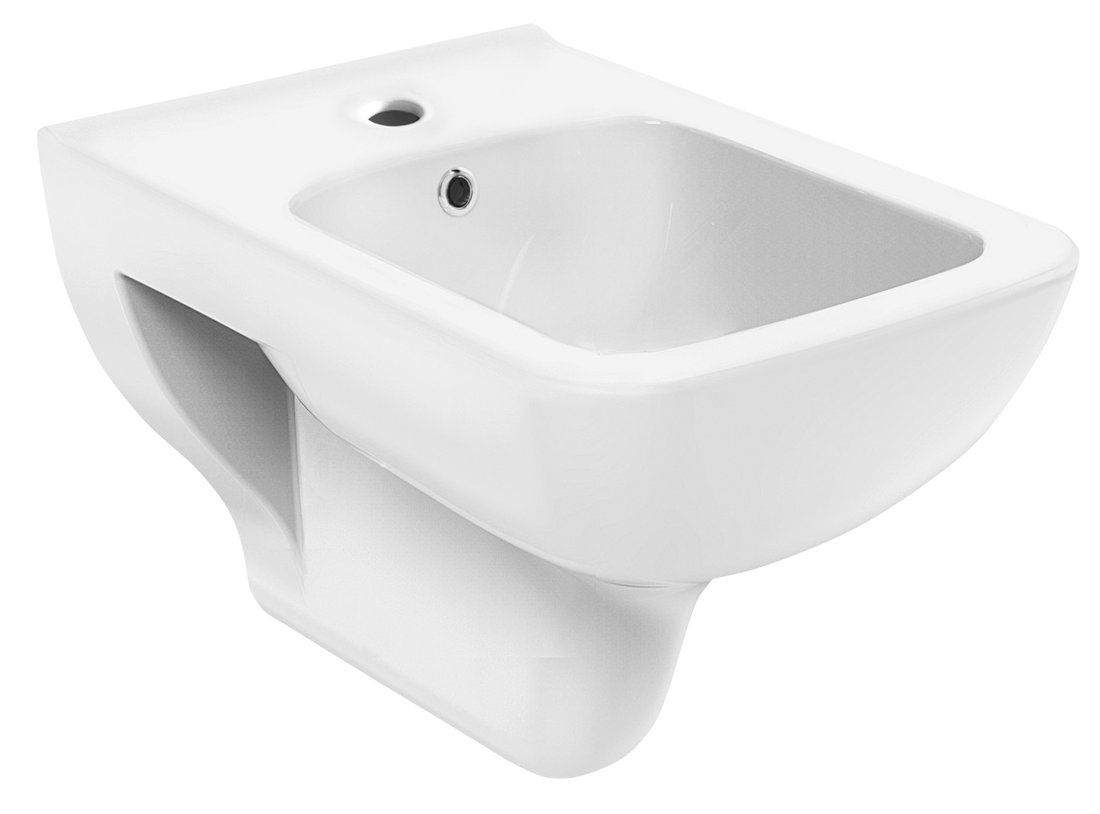 BENE závesný bidet 35,5x50 cm, biely