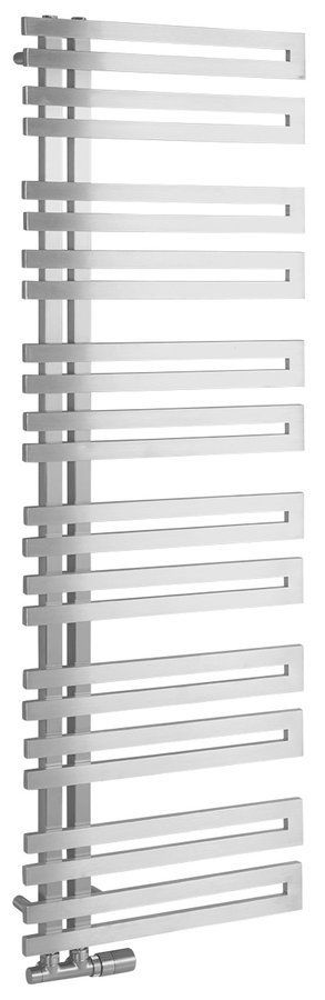Sapho Volga NR515 Radiátor kombinovaný, 50x150cm, broušená nerezová oceľ