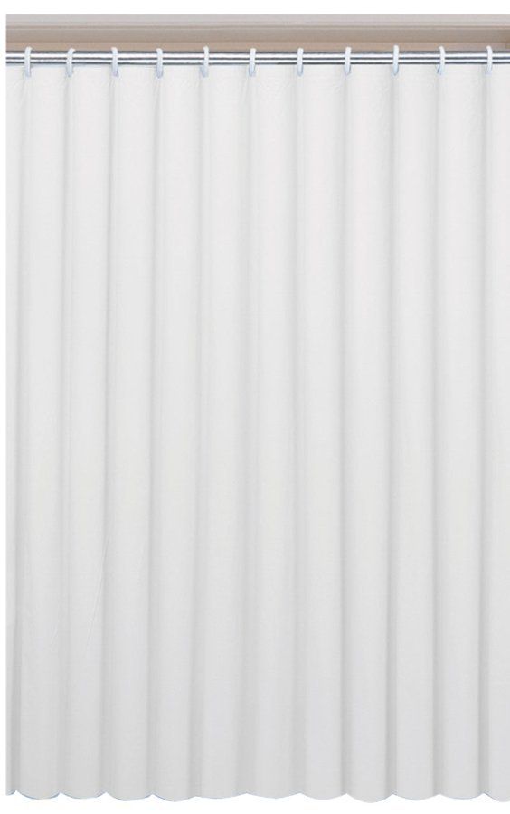 Aqualine Uni Sprchový záves 120x200 cm, vinyl-biely 131111