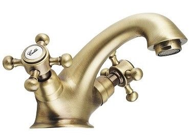 Reitano Rubinetteria Antea Nástenná umývadlová batéria s výtokom, bronz 3176