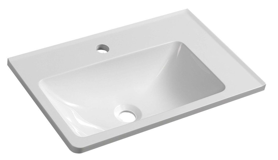 Sapho Arana Umývadlo 56x11x35 cm, pravé - biele AN056