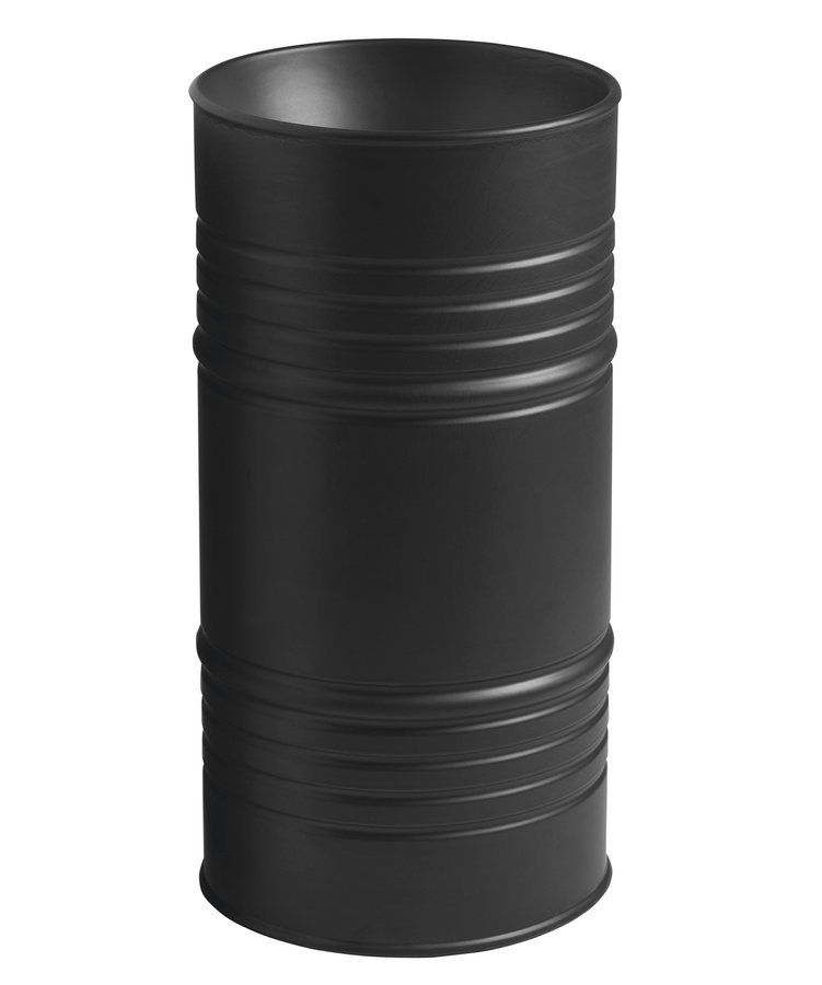 Kerasan Barrel Nástenné keramické umývadlo 42x90x42 cm, bez prepadu, čierny mat 474331