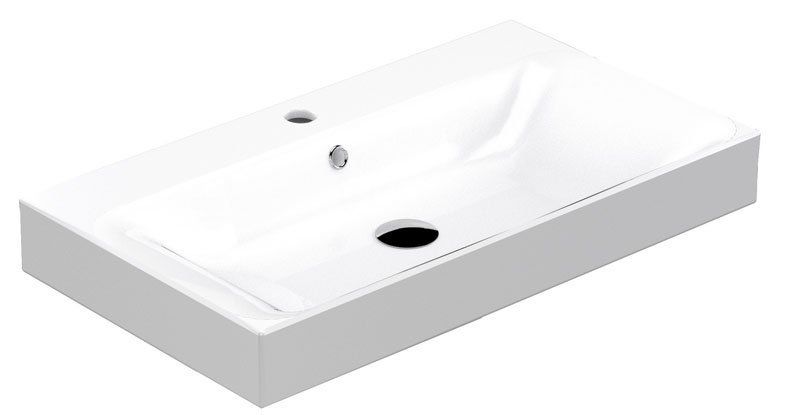 Kerasan Cento Keramické umývadlo 80x45 cm, biele 353301