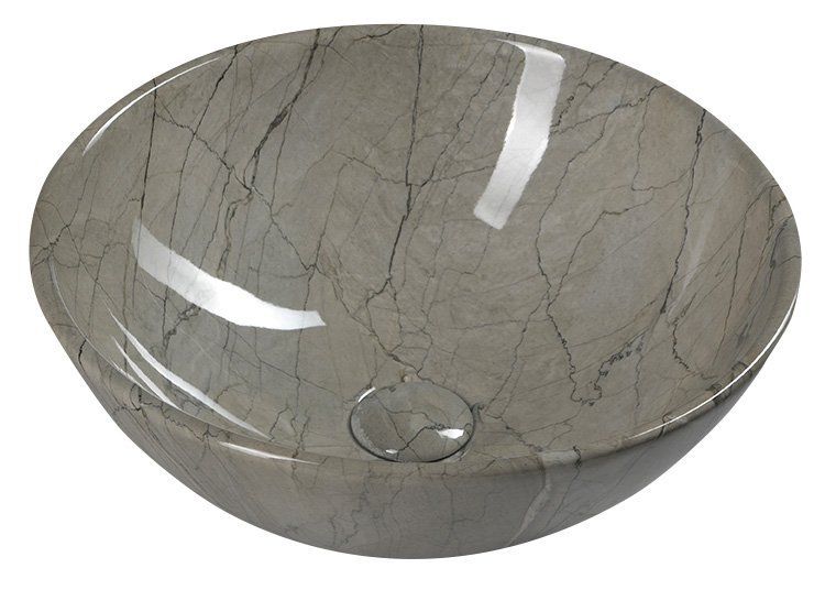 Sapho Dalma Keramické umývadlo 42x16,5 cm, grigio MM113