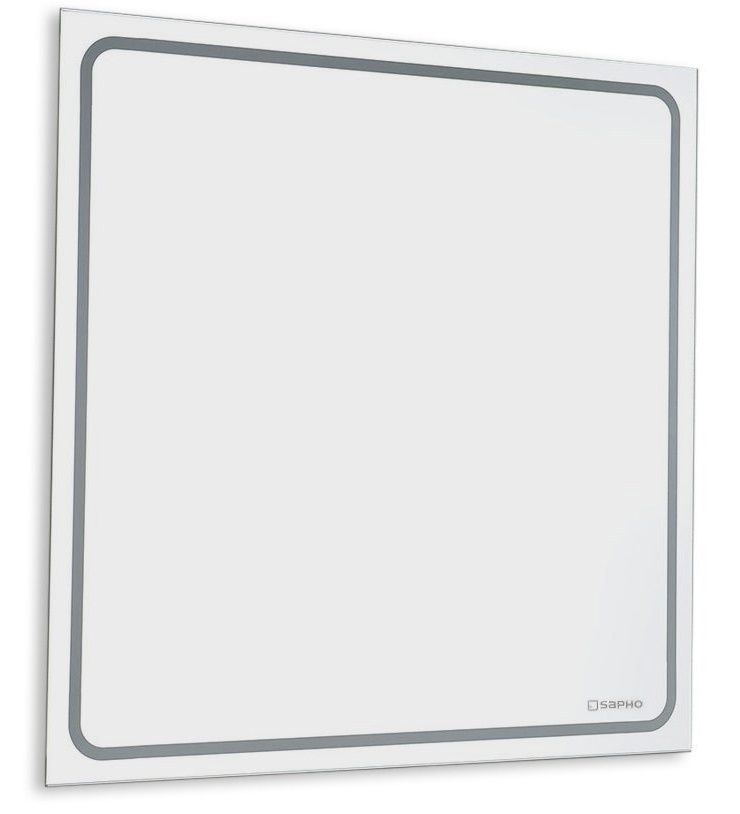 Zrkadlo Sapho Gemini 55x55 cm s osvetleným okrajom LED, GM055
