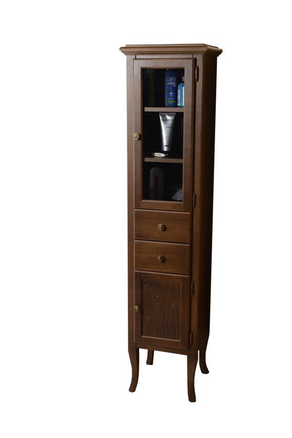Sapho Retro Vysoká skriňa 40x170x36 cm, buk - pravá 1662
