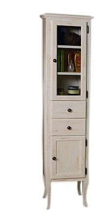 Sapho Retro Vysoká skriňa 40x170x36 cm, stará biela - pravá 1665