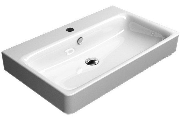 GSI Sand Keramické umývadlo 80x50 cm, biele ExtraGlaze 9022111