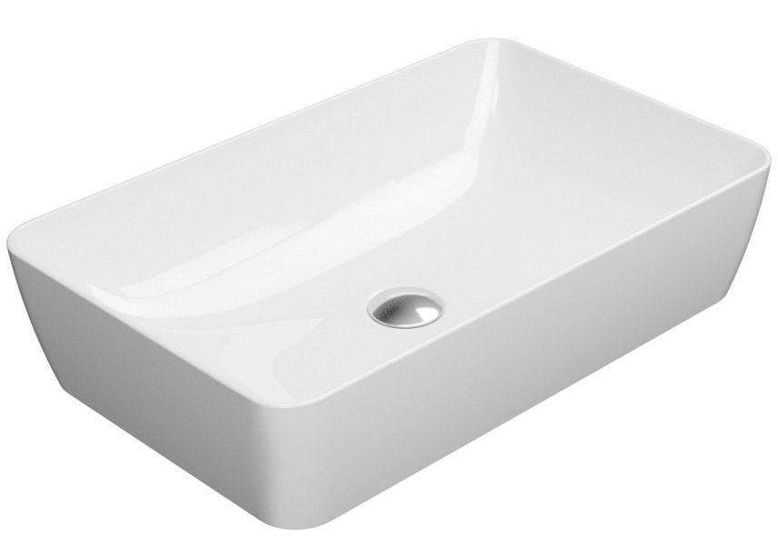 GSI Sand Umývadlo na dosku 60x38 cm, biele ExtraGlaze 903611