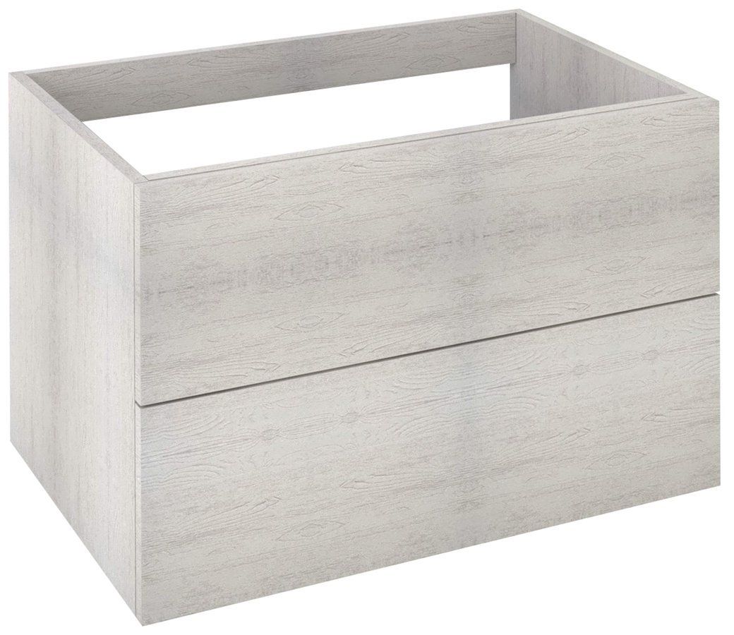 Sapho Treos Skrinka pod umývadlo 75 x 53 cm, s výrezom, dub polárny TS070-1010