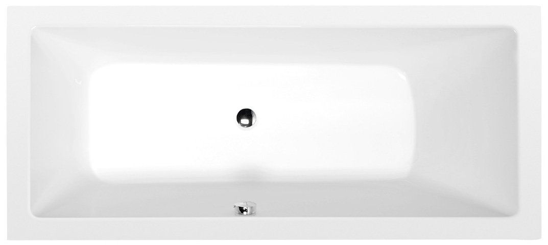Polysan Mimoa Obdĺžniková vaňa 170x75 cm, biela 71709