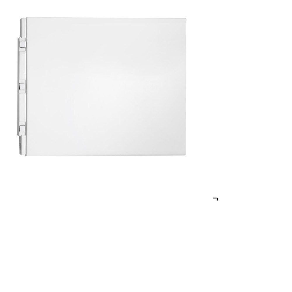 Polysan Plain Panel strana 74, 740x590 mm, biela 72678