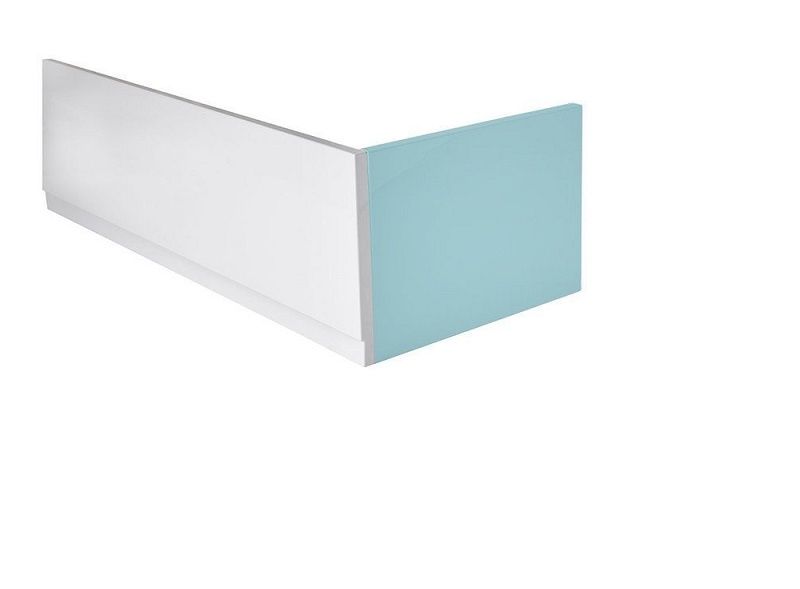 Čelný panel Polysan Plain 120, ľavý, 1200x590 mm, biely 72570