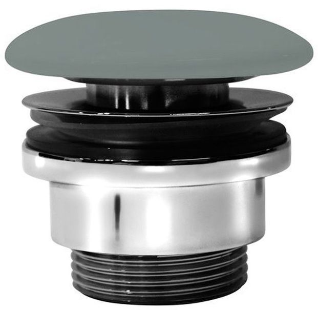 GSI Pura Neuzavíratelná umyvadlová výpust 5/4", agave mat - keramika PVC04