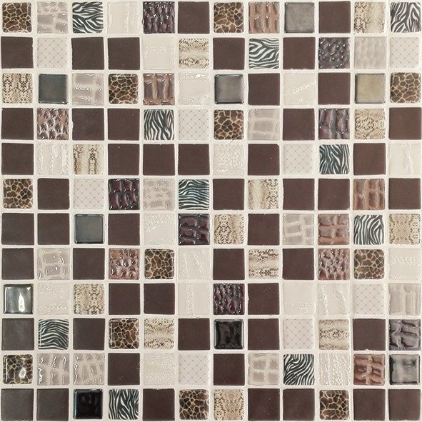 EBS Safari mozaika 31,6x31,6 marron