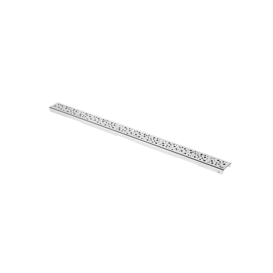 Mriežka Tece Drainline 80 cm, leštená nerezová oceľ, kvapky 600830
