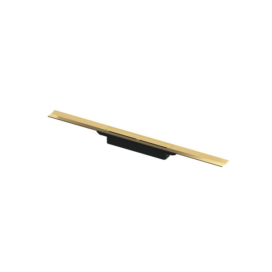Tece Drainprofile Sprchový profil 90 cm, lesklá optická zlatá 670912
