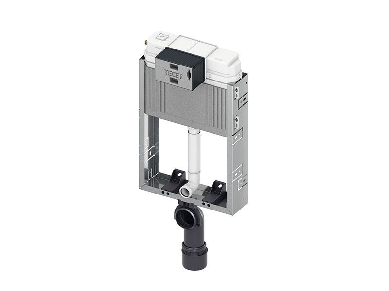 Tece Box 2.0 Nástenný splachovací modul, ovládanie spredu, stavebná výška 106 cm, 9370300