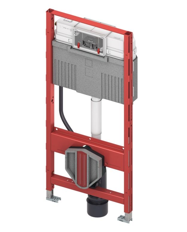 Profilový modul Tece pre WC s funkciou bidetu, výška 112 cm, 9300379