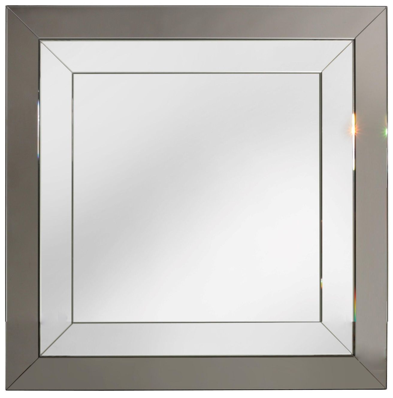 Amirro Duo Zrkadlo skladacie 80x80 cm, strieborná, 711-195