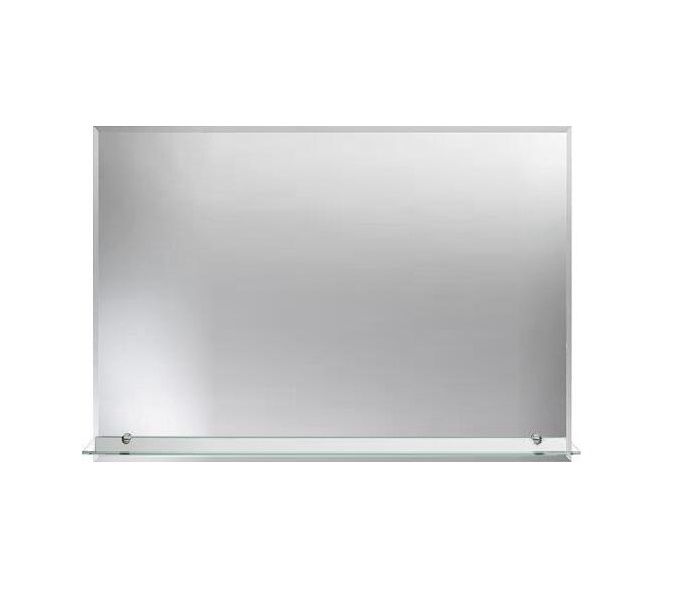 Amirro Milano Zrkadlo 100 x 70 cm s policou a fazetou, 712-352