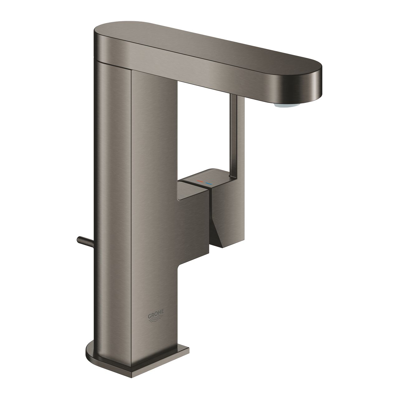 Grohe Plus Umývadlová batéria s výpusťou, kefovaný Hard Graphite 23871AL3