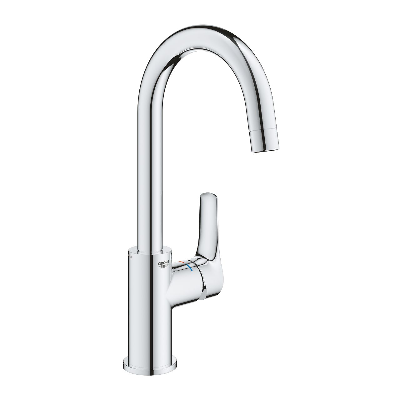 Grohe Profi Eurosmart Otočná umývadlová batéria s výtokom Click-Clack, chróm 23970003