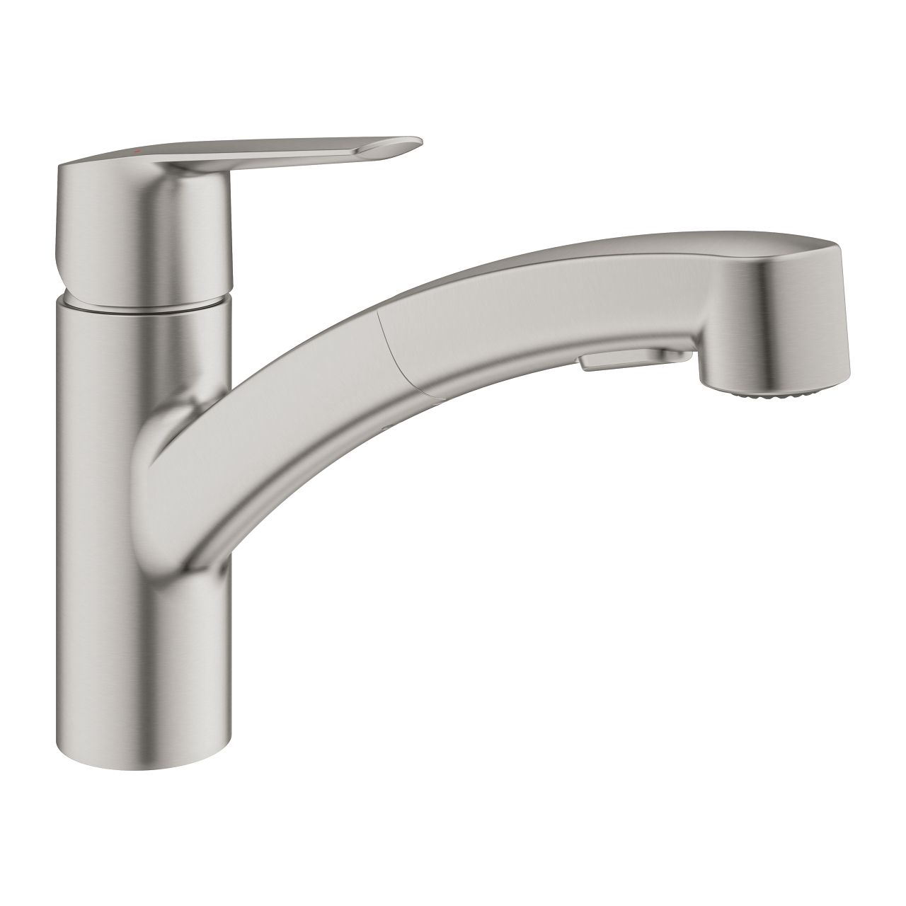 Grohe Start Jednopáková umývadlová batéria so sprchou Supersteel 30531DC1
