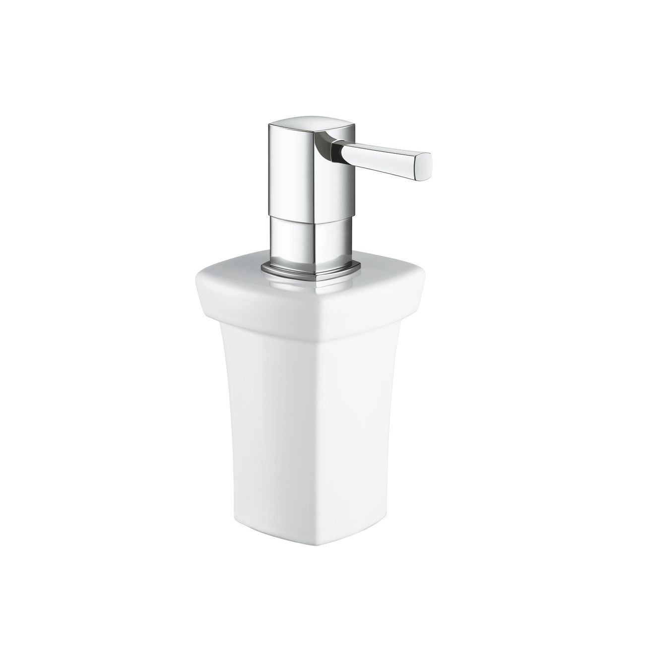 Dávkovač mydla Grohe, biely/chróm 40669000