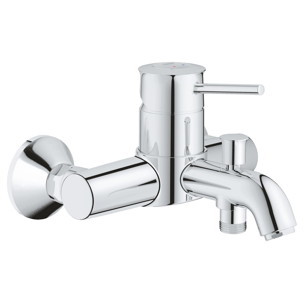 Grohe BauClassic Vaňová nástenná batéria, chróm 32865000
