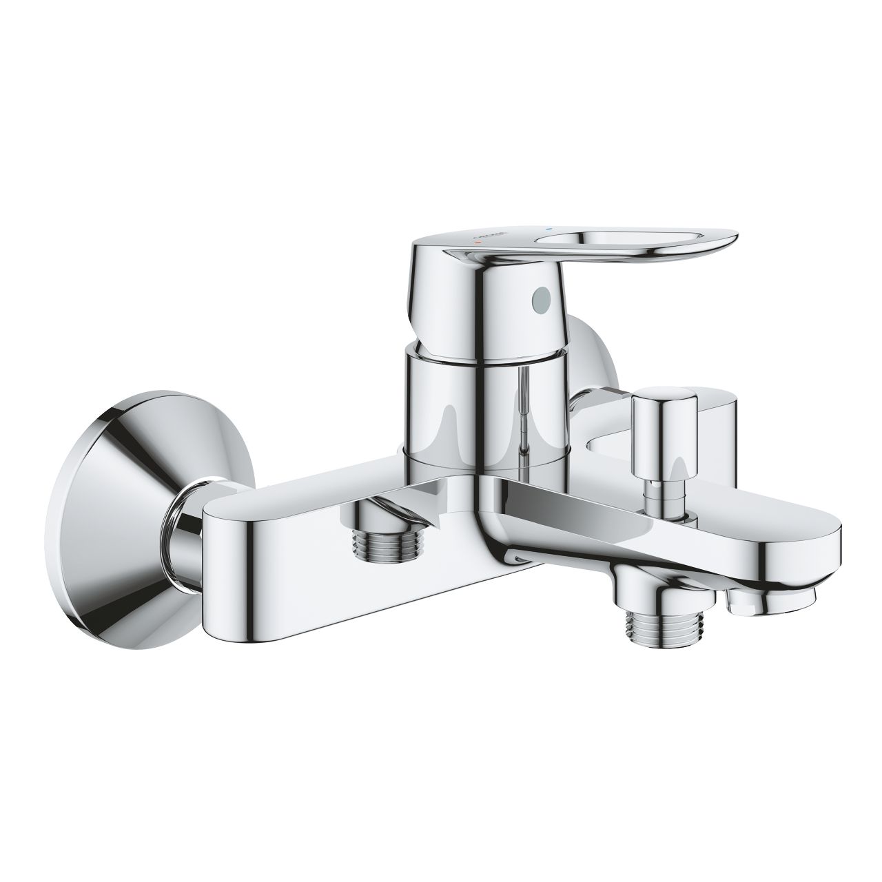 Grohe BauLoop Nástenná vaňová batéria, chróm 23603000