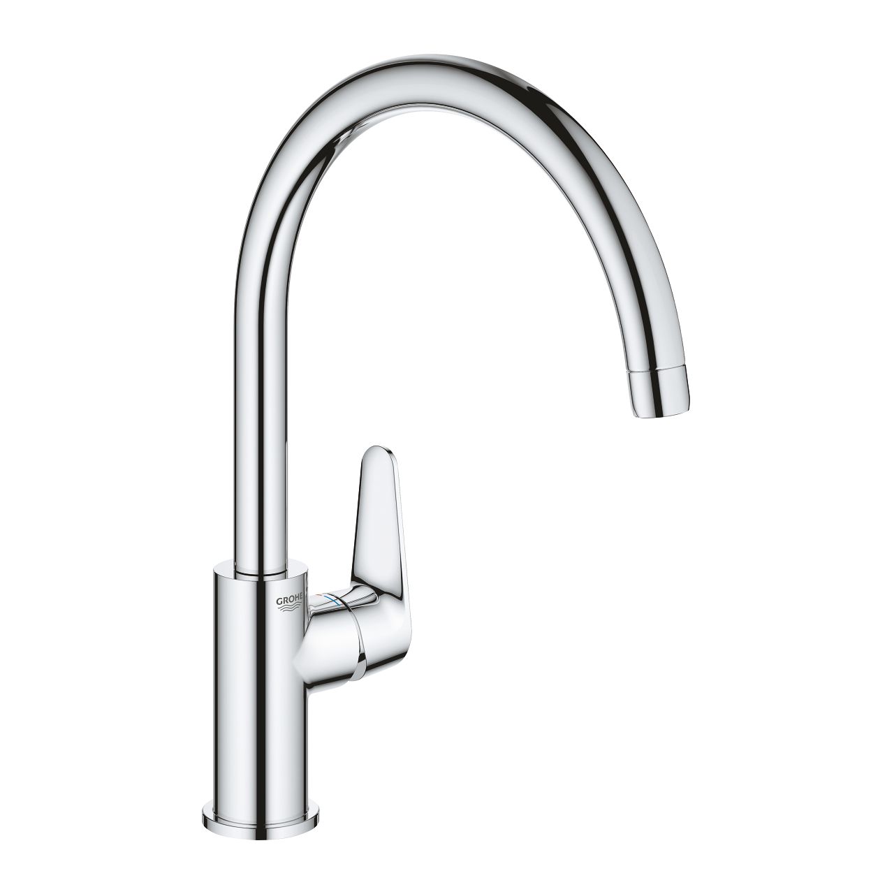 Grohe BauCurve Drezová batéria otočná, chróm 31231001