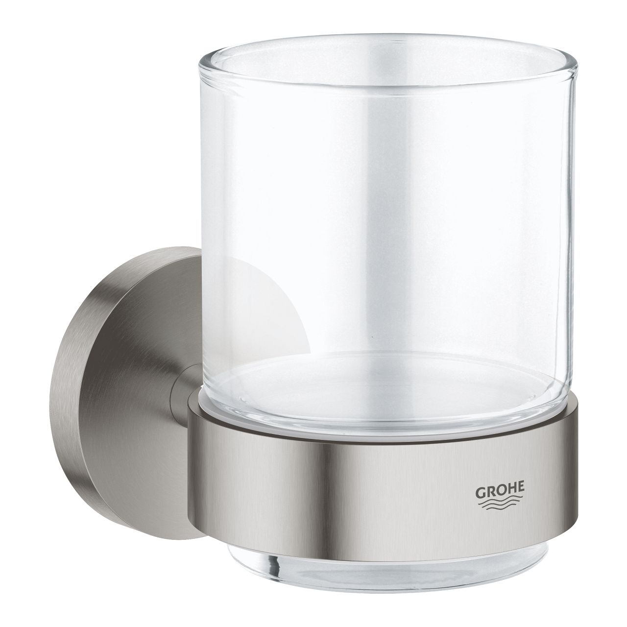 Grohe Start Glass s držiakom, Supersteel 41194DC0