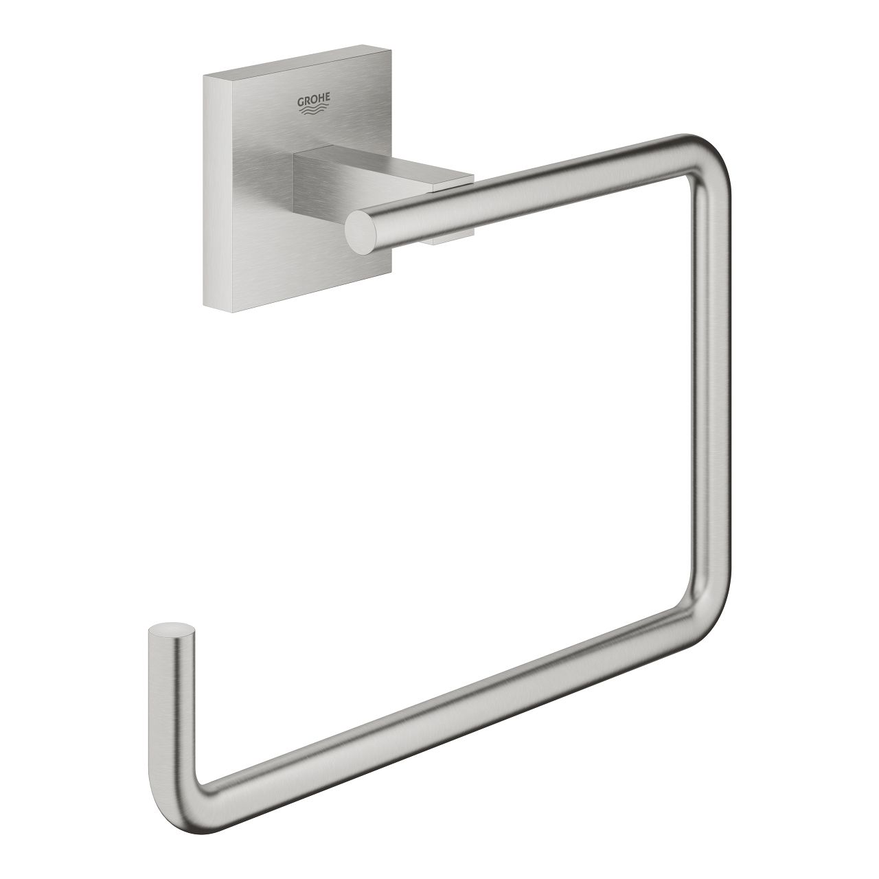Držiak na uteráky Grohe Start Cube, Supersteel 40975000
