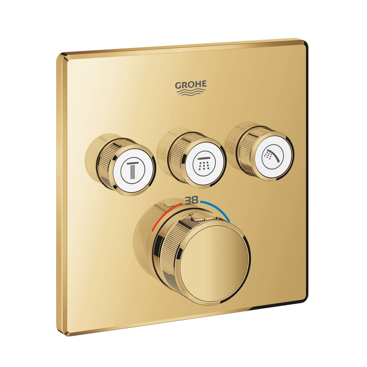 Grohe Grohtherm Smartcontrol Trojcestná ponorná termostatická batéria, Cool Sunrise 29126GL0