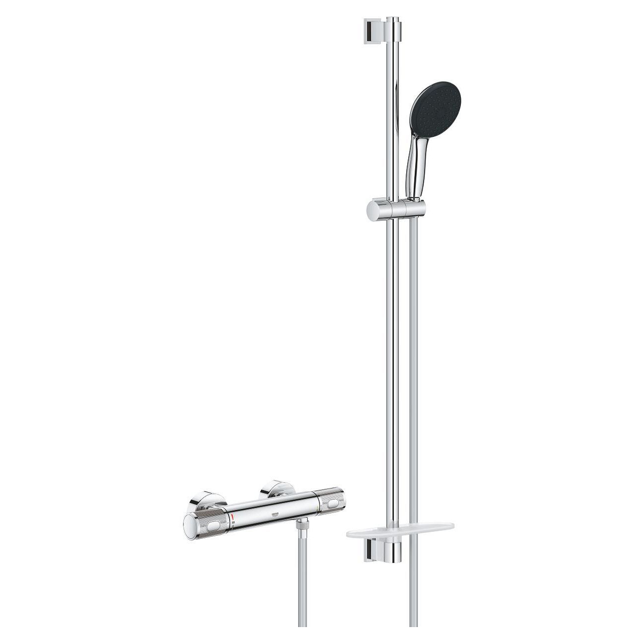 Sprchová súprava Grohe Precision Feel s termostatickou batériou, chróm 34853001