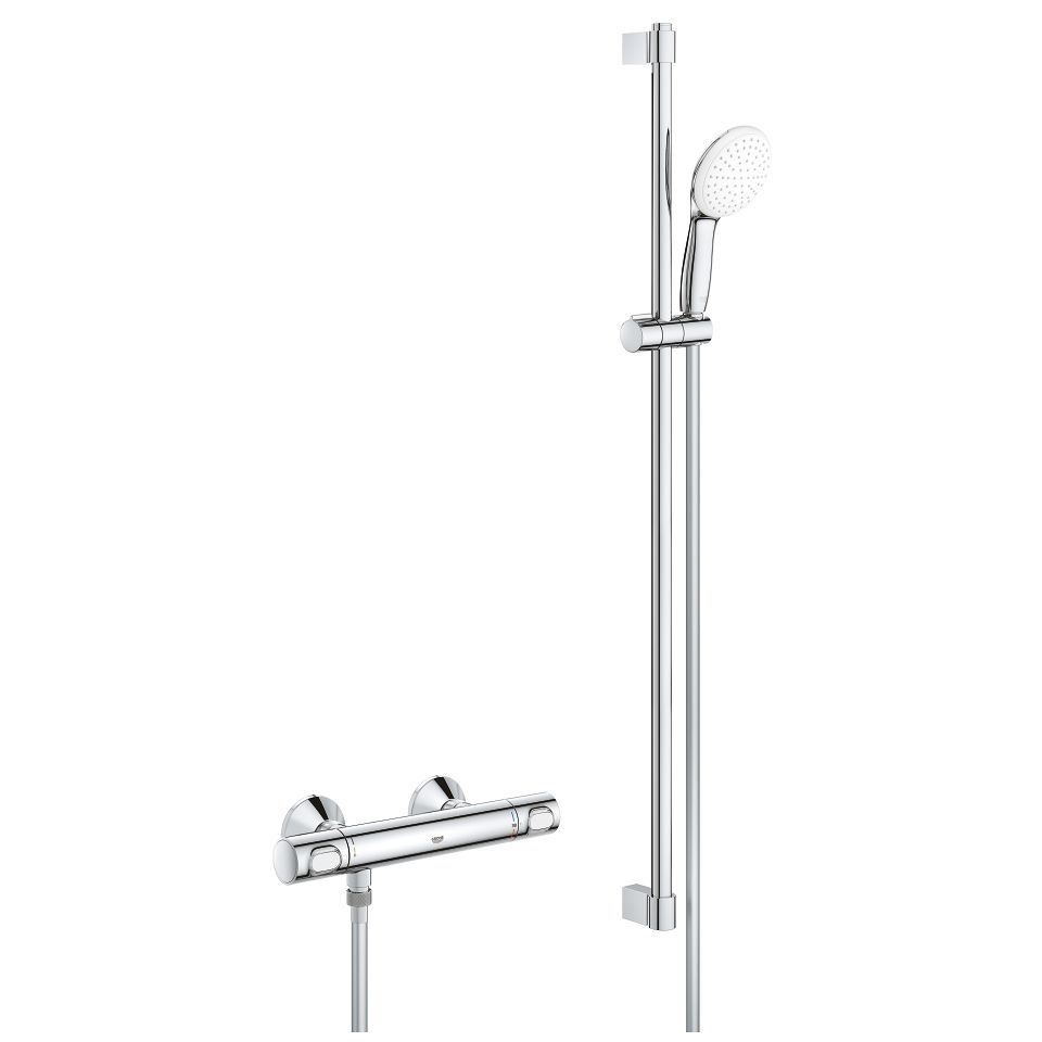 Grohe Profi Grohtherm 500 Termostatická sprchová batéria so sprchovacím setom, chróm 34797001