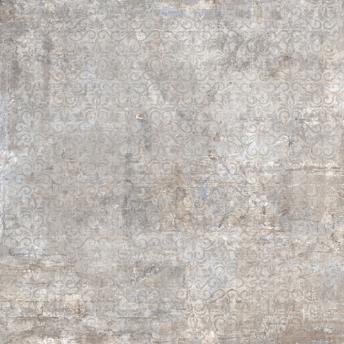 EBS Murales dekor 80x80 grey rect.