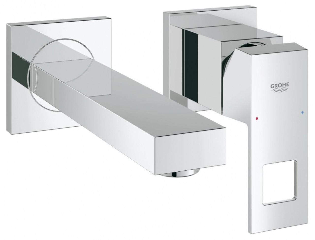 Grohe Eurocube Nástenná umývadlová batéria, bez telesa, chróm 19895000