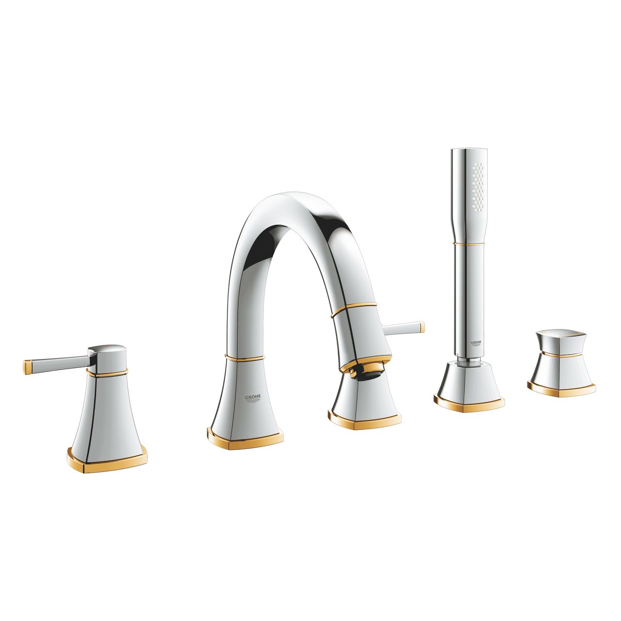 Grohe Grandera Baterie vanová, pětiotvorová G19919IG0